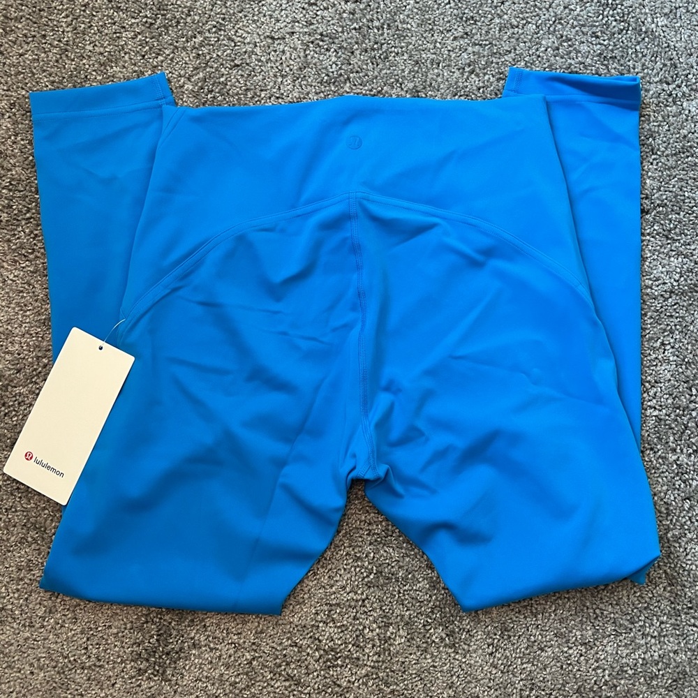 Lululemon InStill HR Tight 25” Size 8 Pool Blue Lulu Leggings High Rise NWT RARE - Picture 5 of 11